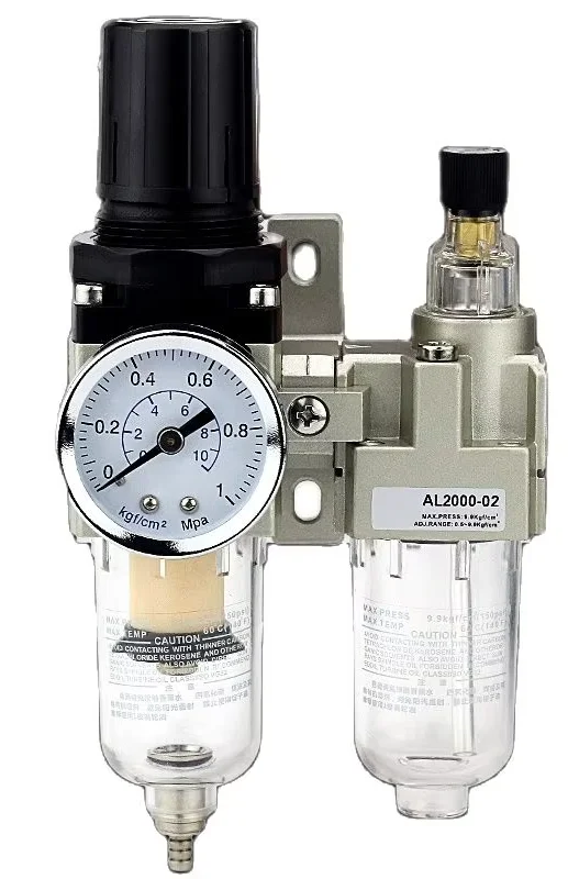 AC2010-02D Pneumatic Pressure Regulator Oil Water Separator Compressor Air Filter
