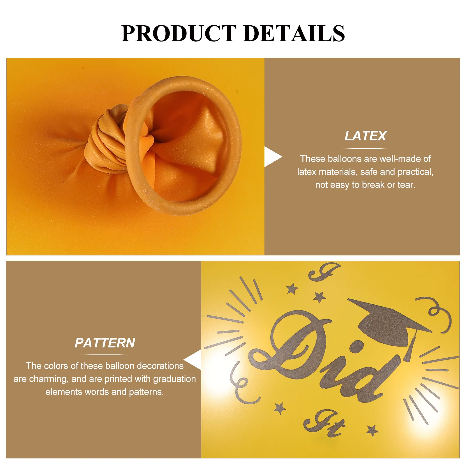 

Graduation Balloon Set Balloons Party Supplies Congratulations Decorations