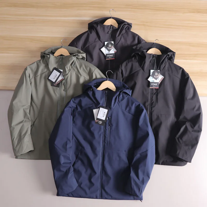 

Niao Busin V Series мужское теплое волокно с капюшоном из хлопка Jaet ветрозащитное водонепроницаемое зимнее модное городское пальто