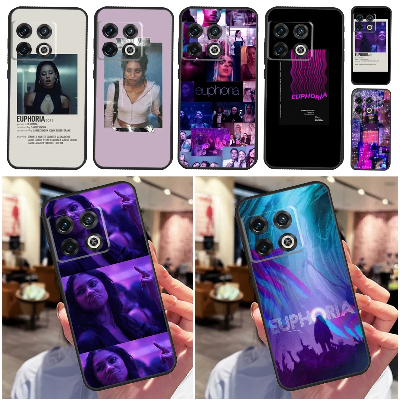 Coque Euphoria série TV américaine, étui pour OnePlus 8T 10T 13 13R 12 12R 11 10 Pro OnePlus Nord CE 4 2 3 Lite N30 N20 N10