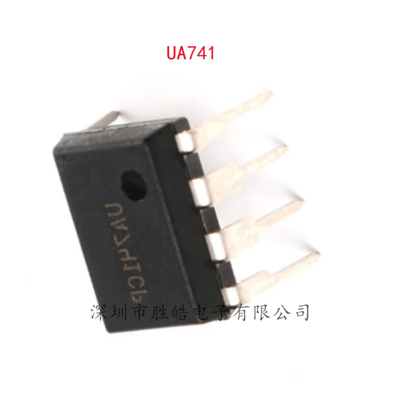 (10PCS)  NEW  UA741  UA741CN  UA741CP  The Operational Amplifier Chip  Straight Into DIP-8  UA741   Integrated Circuit