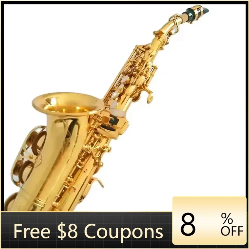 

STLF Chinese factory curved saxophone wind instrument