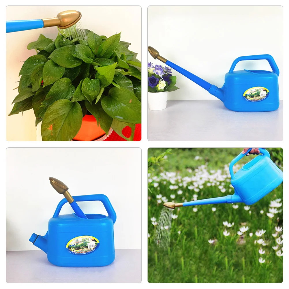 

Large Capacity Watering Can Long Spout Durable Plastic Indoor Outdoor Garden Plant Pot For Houseplants Flowers Succulents Tool