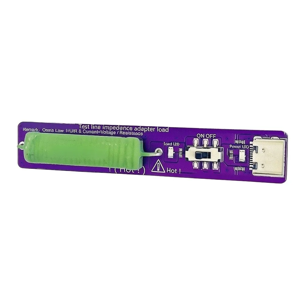 Data Cable Load Check for type-c for pd Load Tester Load Indicator Light for type-c Power Supply Testing Tool for type-c Tester