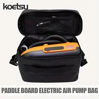KOETSU Correa de hombro desmontable Bolsa de bomba de aire Sup Compatible con la mayoría de la bolsa de almacenamiento de bomba eléctrica Paddle Board