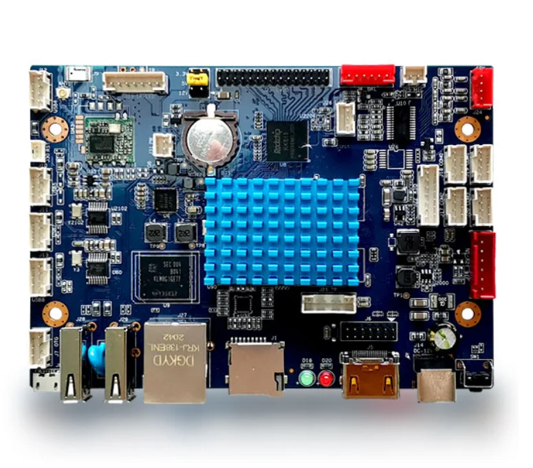 แผงวงจรพิมพ์12V PCB กล่องทีวีอัจฉริยะระบบอิเล็กทรอนิกส์ OEM