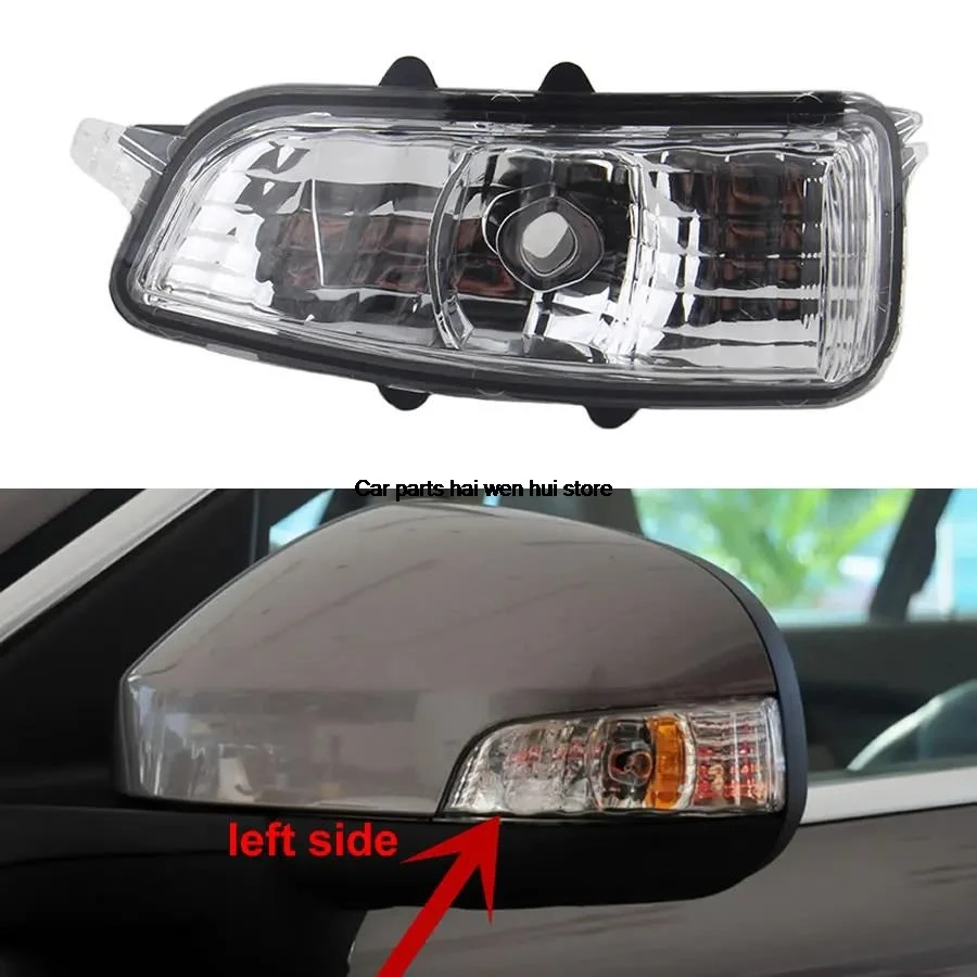 

For Volvo S80L S80 C70 C30 S40 V40 Car Accessories Exterior Reaview Mirror Turn Signal Light Blinker Indicator Lamp No Bulb