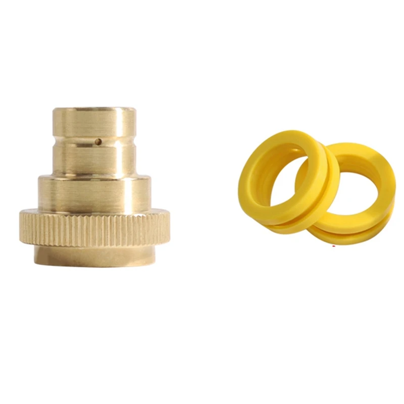 DUO, Art And Terra -425 G 60 Litre Aluminium Cylinder Threadless Fitting Adapter For CO2 Water Aerator With Washers