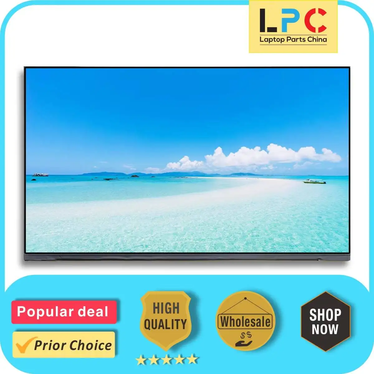 LP156WFC(SP)(M2) LP156WFC-SPM2 LCD Screen Display FHD 1920×1080 EDP 30 Pins 15.6 inch Non Touch Replacement Laptop LCD Display
