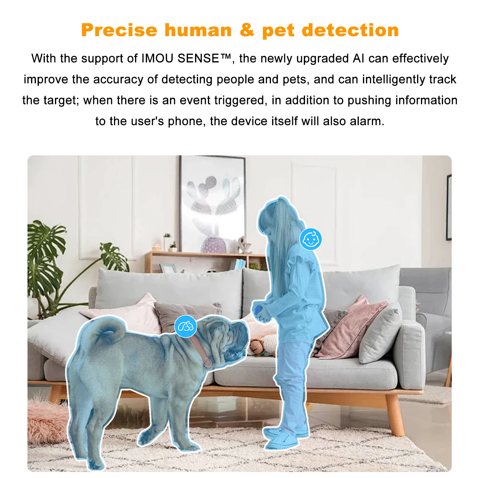 IMOU WIFI IP 10MP Camera Ranger Dual Indoor AI Human & Pet Detection Smart Color Night Vision PT Surveillance Cameras