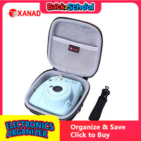 XANAD Hard Case for Fuji Instax Mini 12 / 11 / Mini 9 / Mini 10 / Mini 8 Instant Camera Travel Protective Carrying Storage Bag