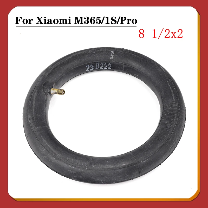 Upgraded 8.5*2 inch Thicken Inner Tube 8 1/2x2 For Xiaomi M365 Pro S1 Mi Electric Scooter Thickening Wheel Tyre Replace Camera