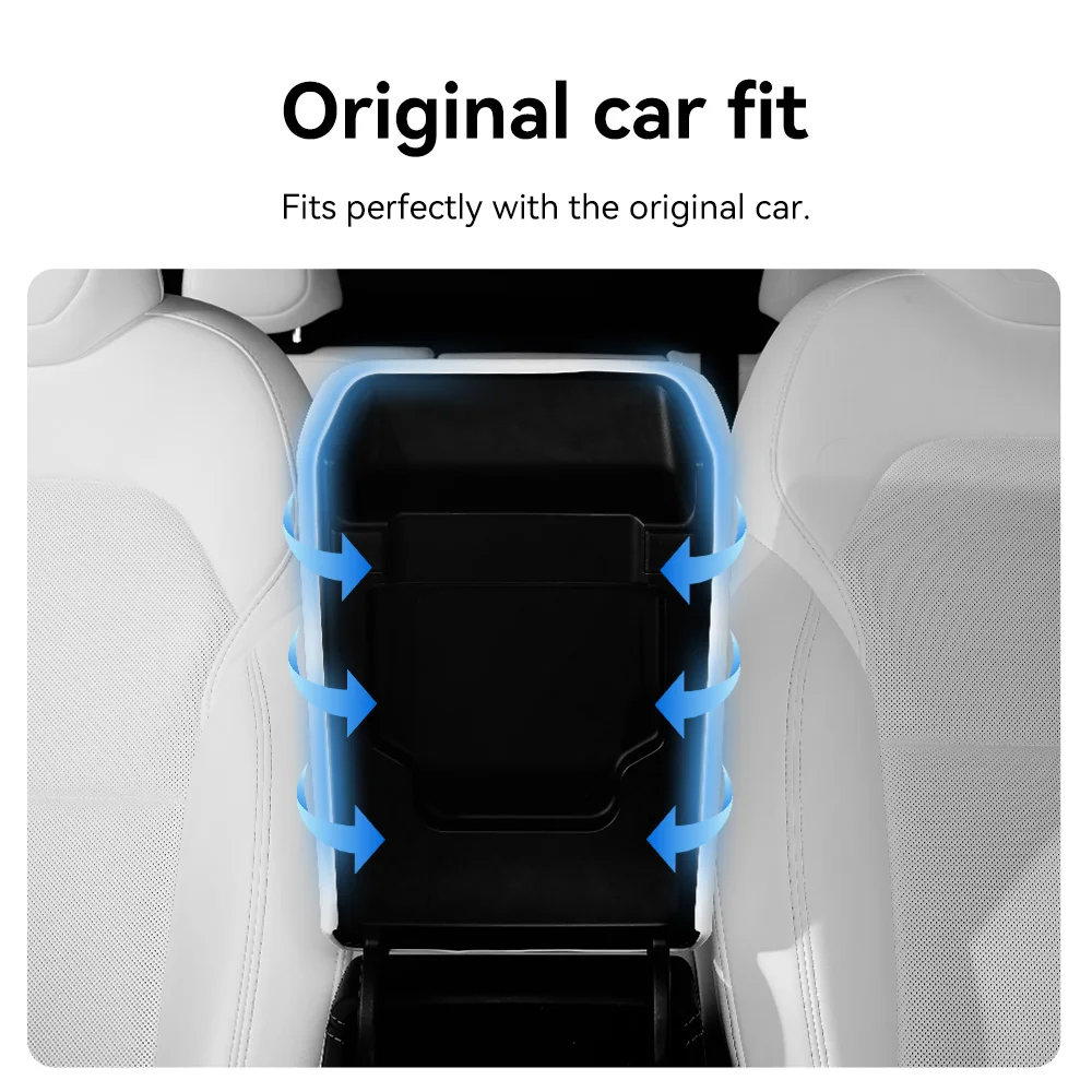 YZ 테슬라 모델 3 하이랜드 Y 주니퍼 2025-2026 소프트 센터 콘솔 암레스트 패드 자동차 중앙 암레스트 박스 커버 자동차 액세서리 테슬라 암레스트박스 커버 모델3/Y 전용 방수 방스크래치 차량내장 보호커버 강력 방스크래치