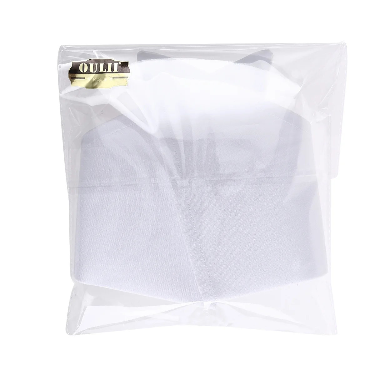 Oulii feminino enfermeira chapéu confortável respirável suor absorvente traje acessórios festa favores decoração branco