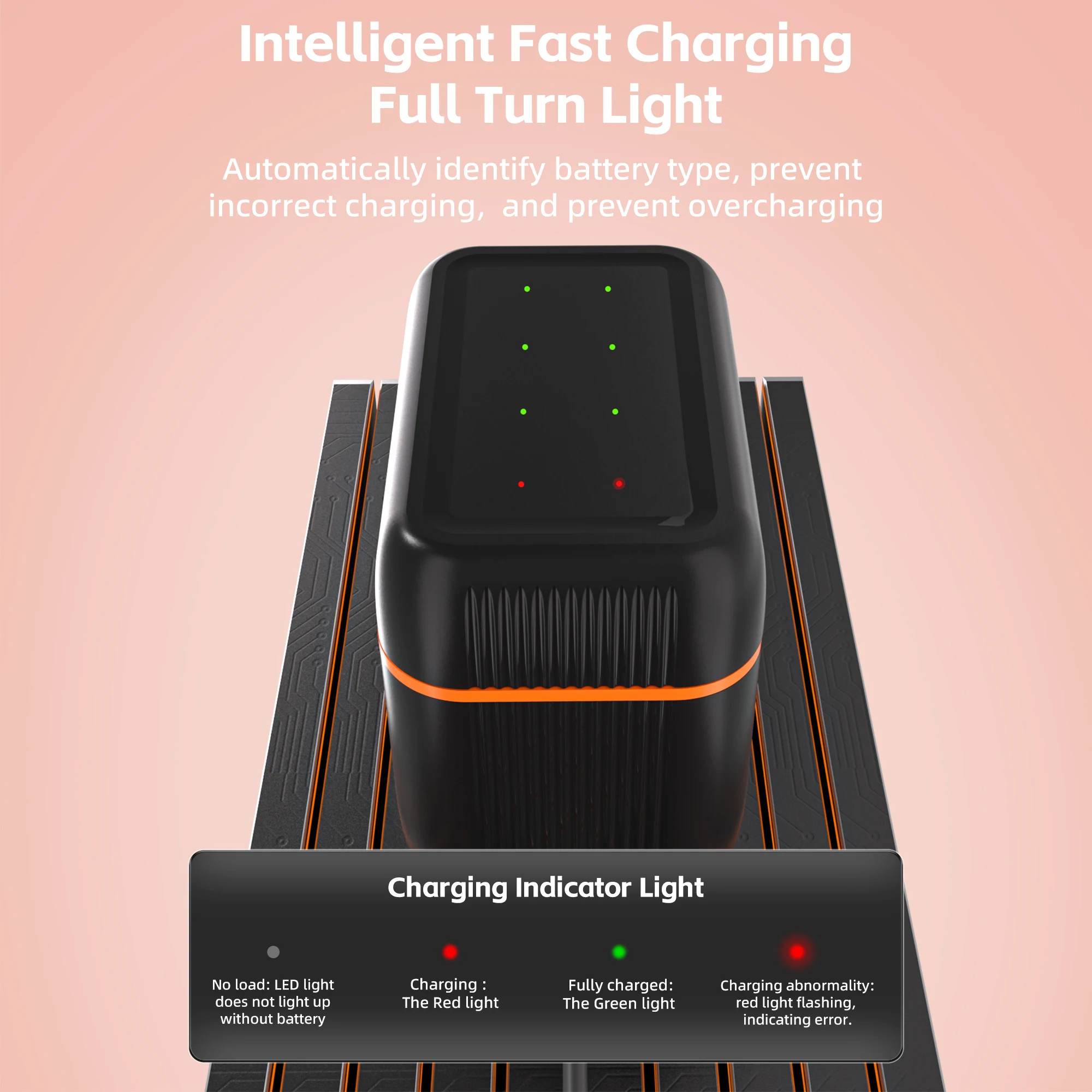 

KOSHARE AA Lithium Battery Charging Box 8-slot 1.5V 4255mWh rechargeable lithium-ion AA battery Fast charger