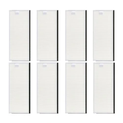 8Pcs Hepa Filter Replacement Parts for Ecovacs Deebot OZMO U2 / U2 Pro Robot Vacuum Cleaner Spare Parts