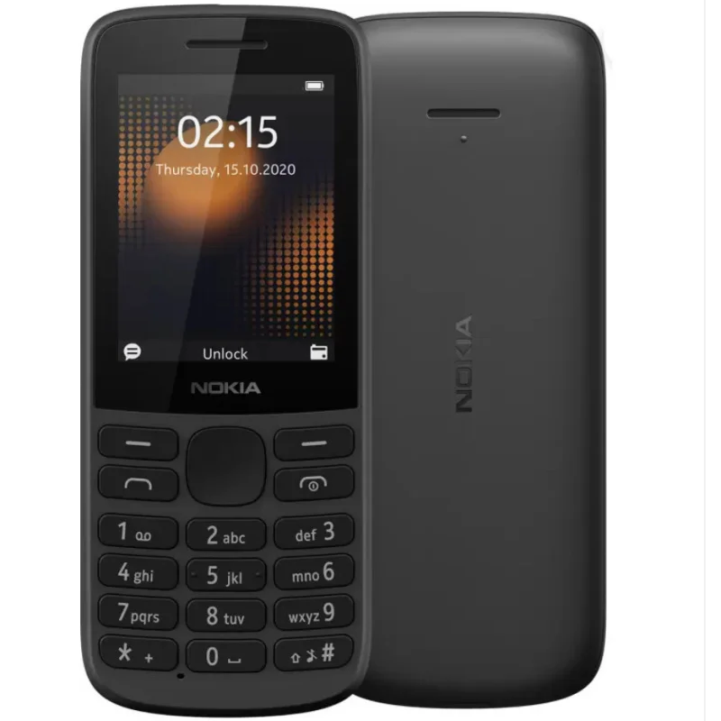 Nokia 215 4G Camera-Free Workshop Confidential Student Only Answer Phone Calls Button Machine for the Elderly