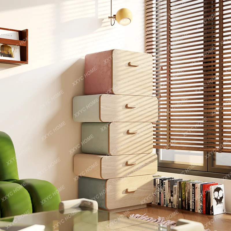 

Simple Modern Five-Drawer Storage Cabinet Creative Storage Cabinet