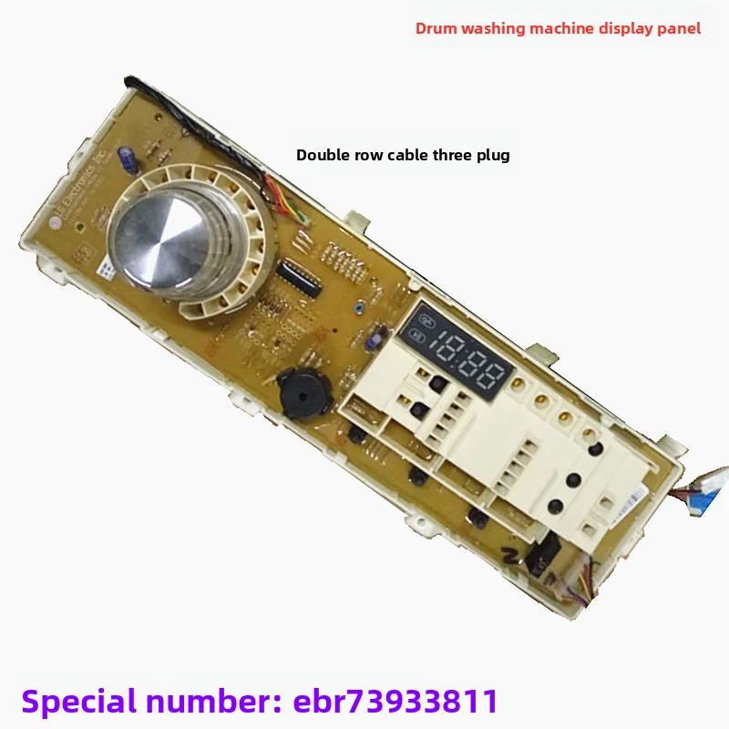 Replacement Main Control Board EBR73933811 Compatible with LG WD-A12411D A12415D Washing Machine
