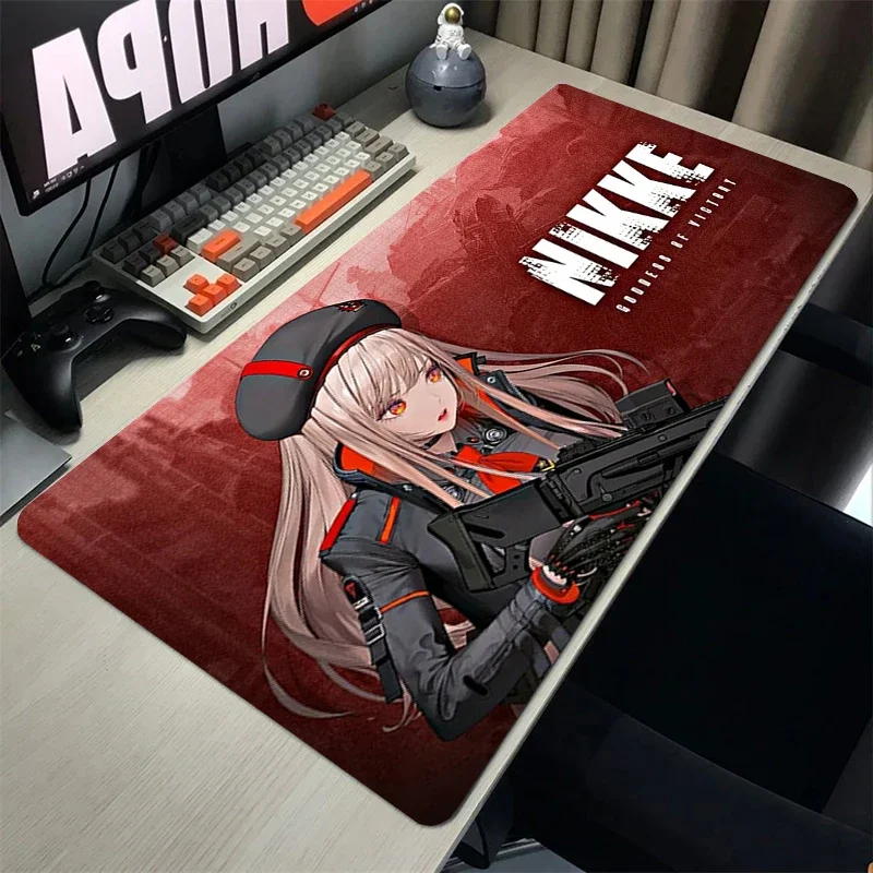 

Nikke the Goddess of Victory Mechanical Mousepad Gamer Keyboard Pad Desk Mat Pc Accessories Xxl Computer Desks Mouse Gaming Mats