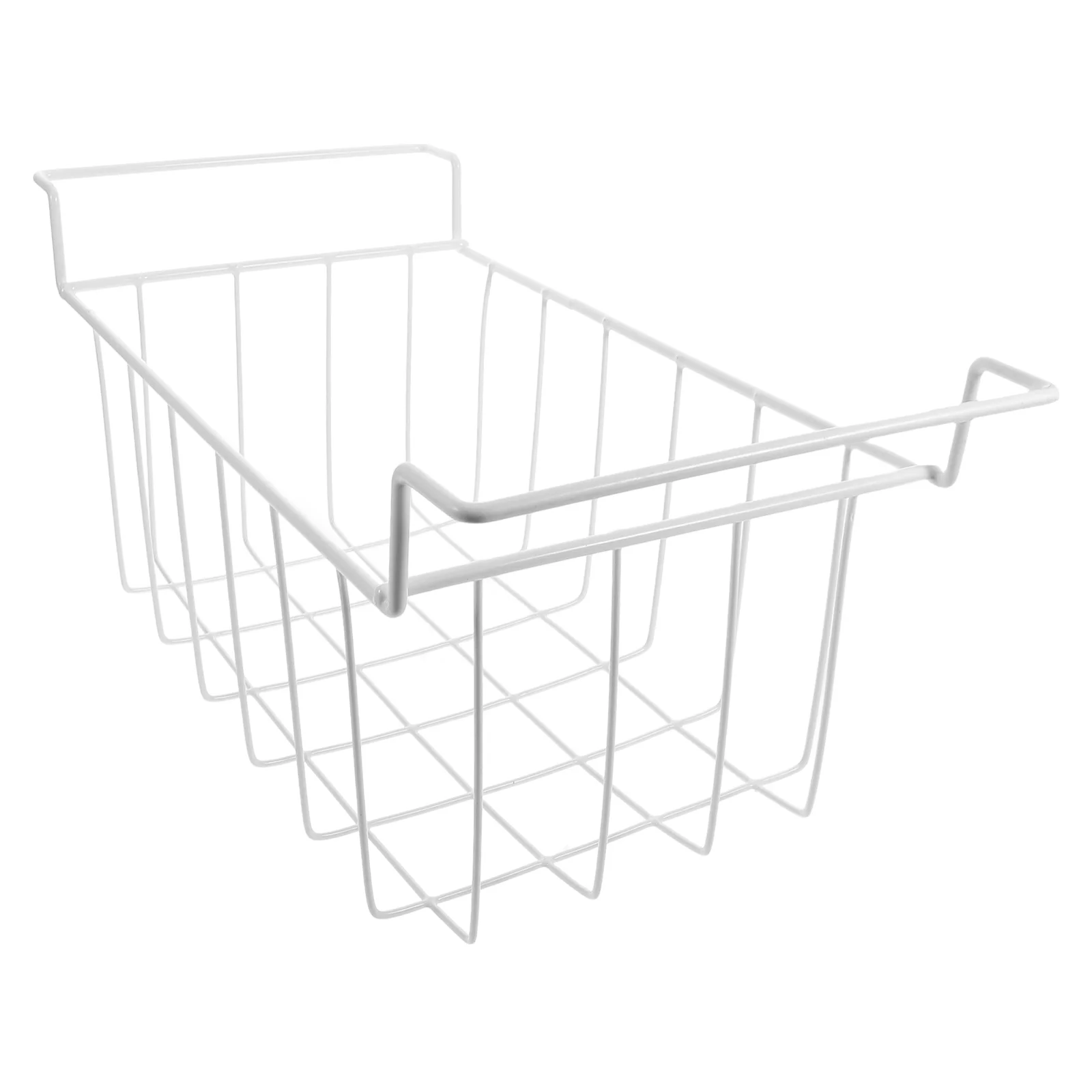 

Freezer Layered Net Basket Deep Storage Organizer Hanging Baskets Upright Chest Compartment Divider Wire Breathable Safe