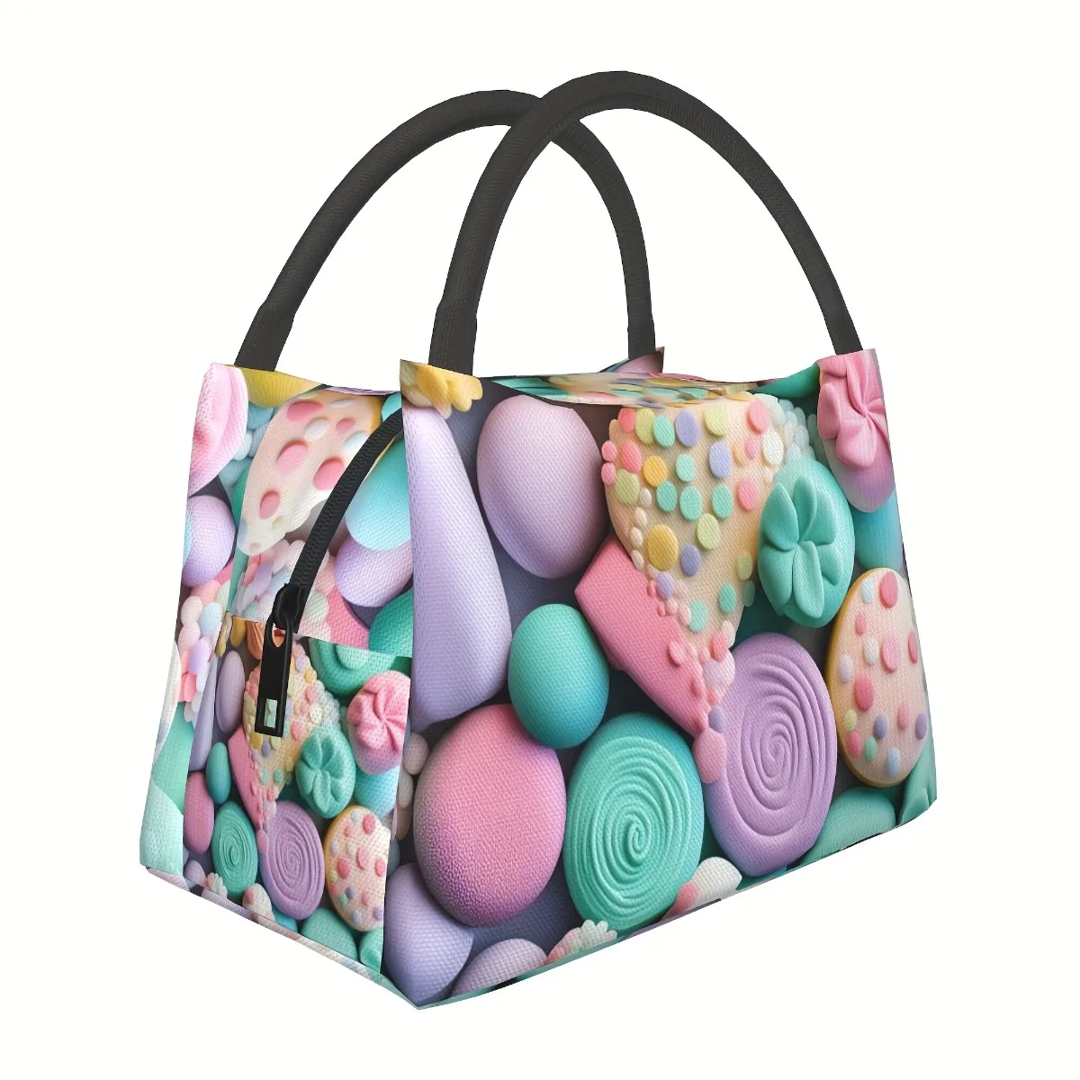 

Portable Insulated Lunch Box, Lunch Bag, Reusable Thermal Food Container, Bento Bag, Leak-Proof Insulated Cooler Bag, Food Bag