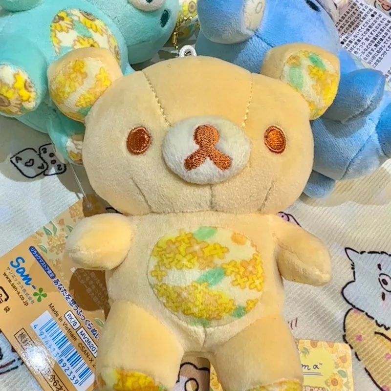 Ginza Serie Rilakkuma Vier Jahreszeiten Farbe Bär Plüschtier Rucksack Charm Frühling Sommer Herbst Winter Stoffbär Stofftier Geschenk