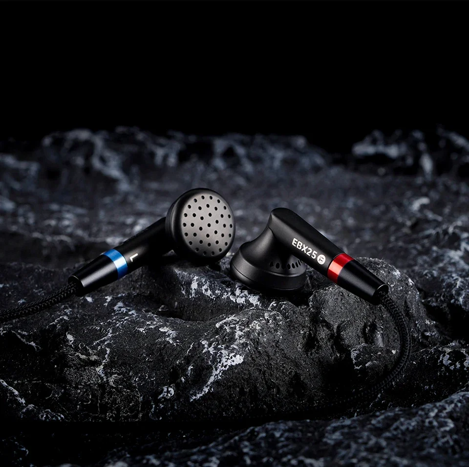 NICEHCK EBX25Ti HiFi イヤホン 14.2 ミリメートルドームベリリウム