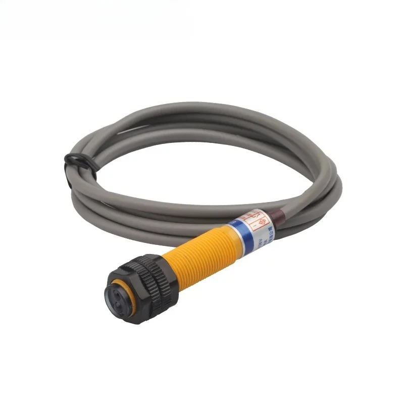 

M12 infrared sensing photoelectric switch E3F1-DS5C4 plastic tube diffuse reflection sensor NPN normally open