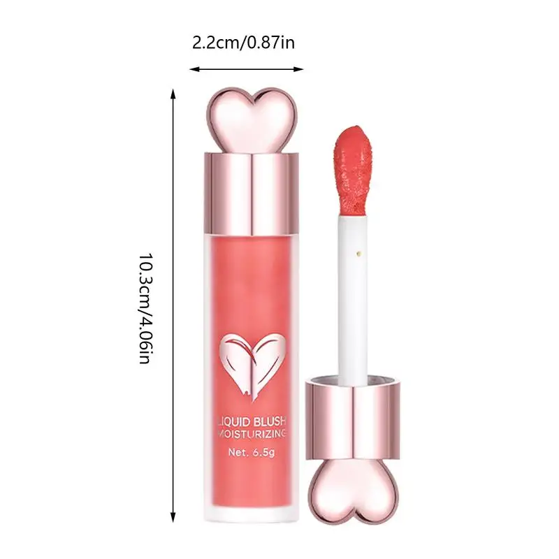 Liquid Blush Pink Blush Makeup For Cheek Shimmer Pink Blush Stick Waterproof Multifunctional Face Blush Makeup For Eyeshadow