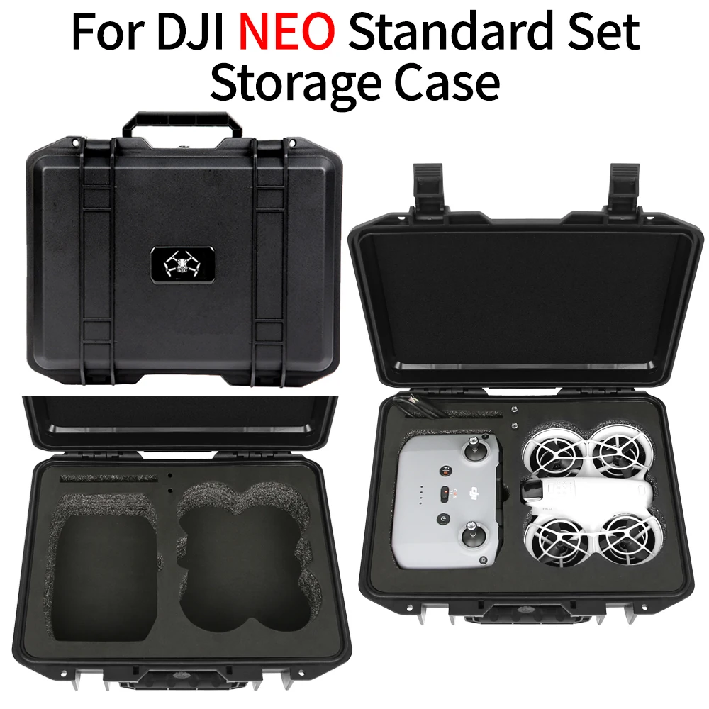 

For DJI NEO Accessory Case Explosion Proof Case NEO Drone Bag Portable Waterproof Box Hard Shell Large Capacity Case