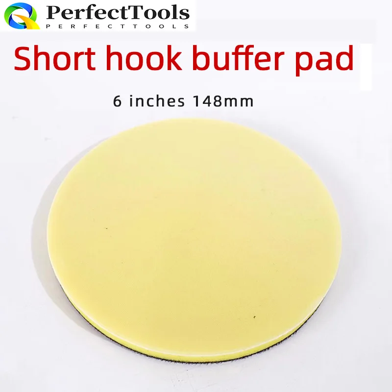 Without a hole buffer sponge pad 6 -inch 148mm pneumatic grinding machine sponge pad self -stick soft pad sandpaper machine poli