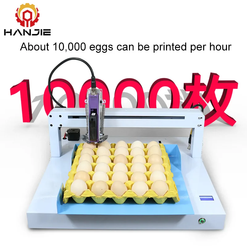 Chicken Tij Continuous Inkjet Printer hine Date Logo Stamping Printing hine for Farm