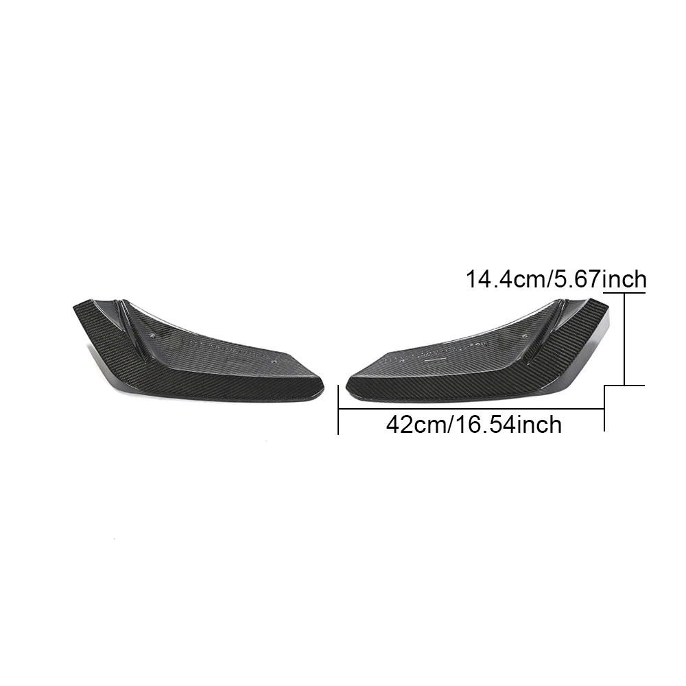 

Заводская цена, разветвитель заднего бампера из настоящего углеродного волокна для Chevrolet Corvette C8 2020-2021