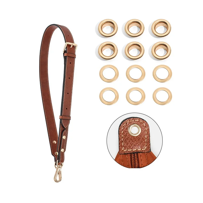 

Top Grade Cowhide Leahter Adjustable For Lady Longcharmn Handbag Shoulder Strap Women Carry Belts Purse Replacement DIY Strap