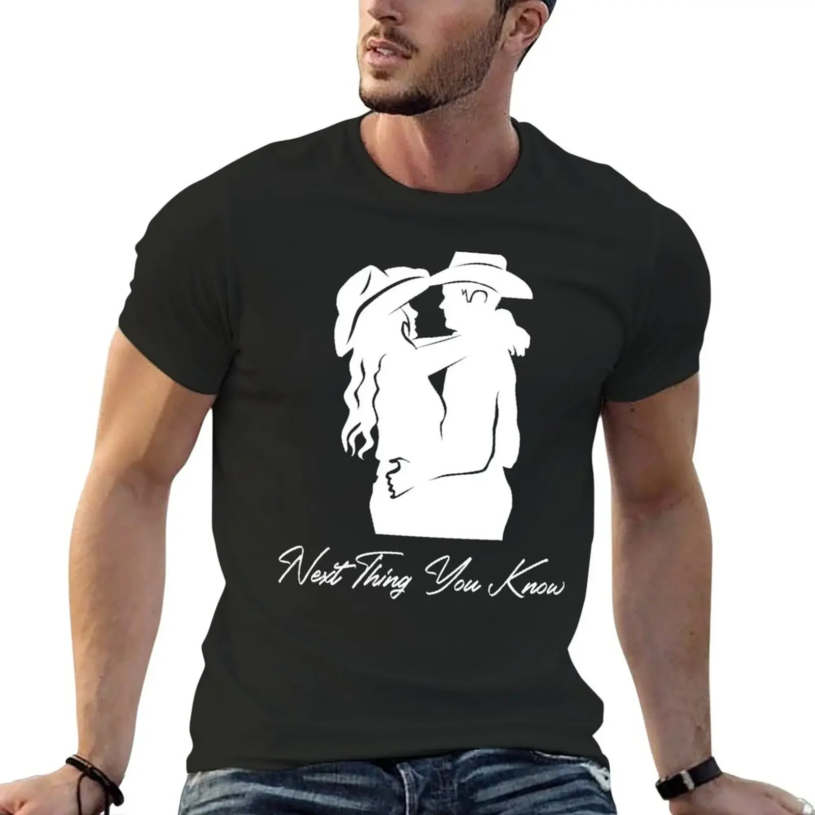 Next thing you Country Music lyric T-Shirt shirts graphic tee hippie clothes outfits for men