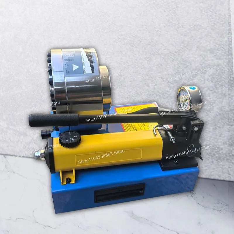 Portable Manual Hydraulic Pipe Crimping Machine for Steel Tube Repair and Installation