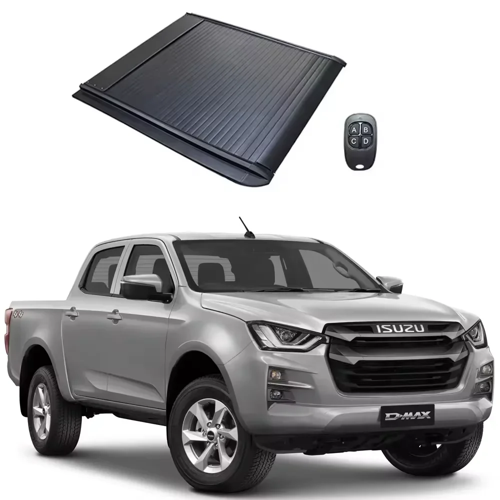 

Waterproof Aluminum Hard Retractable Pickup Truck Bed Cover Roller Lid Tonneau Cover for ISUZU DMAX