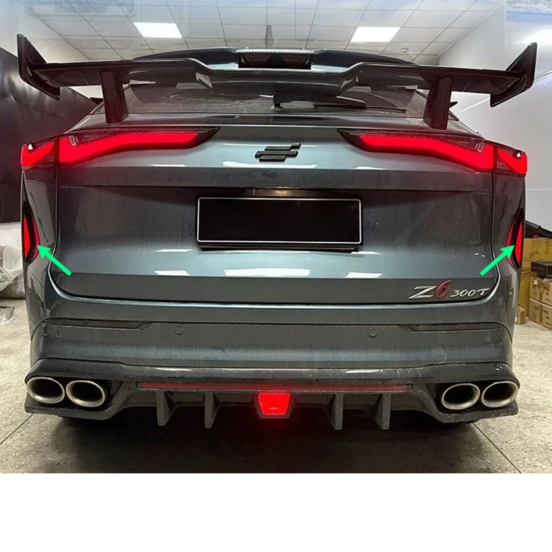 

Для Changan UNIZ 2024-2025 передняя решетка с логотипом, задняя панель Z6