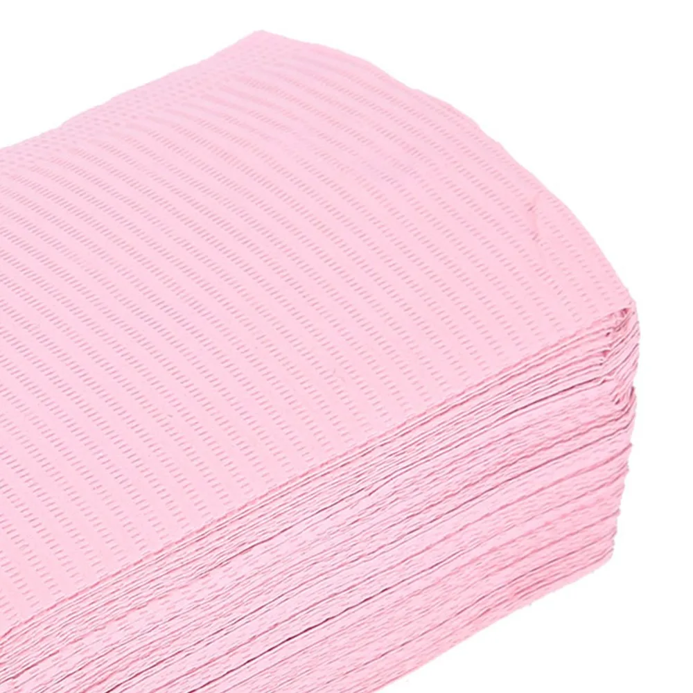 125PCS Disposable Nail Paper Table Mats Portable Desktop Protection Clean Pad Waterproof Manicure Mat Beauty Salon