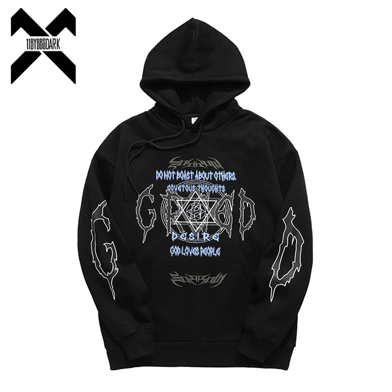

2023 Vintage Hoodie Men Hip Hop Sweatshirt Letter Printed Sweatshirt Winter Loose Hoodies Y2K Clothing