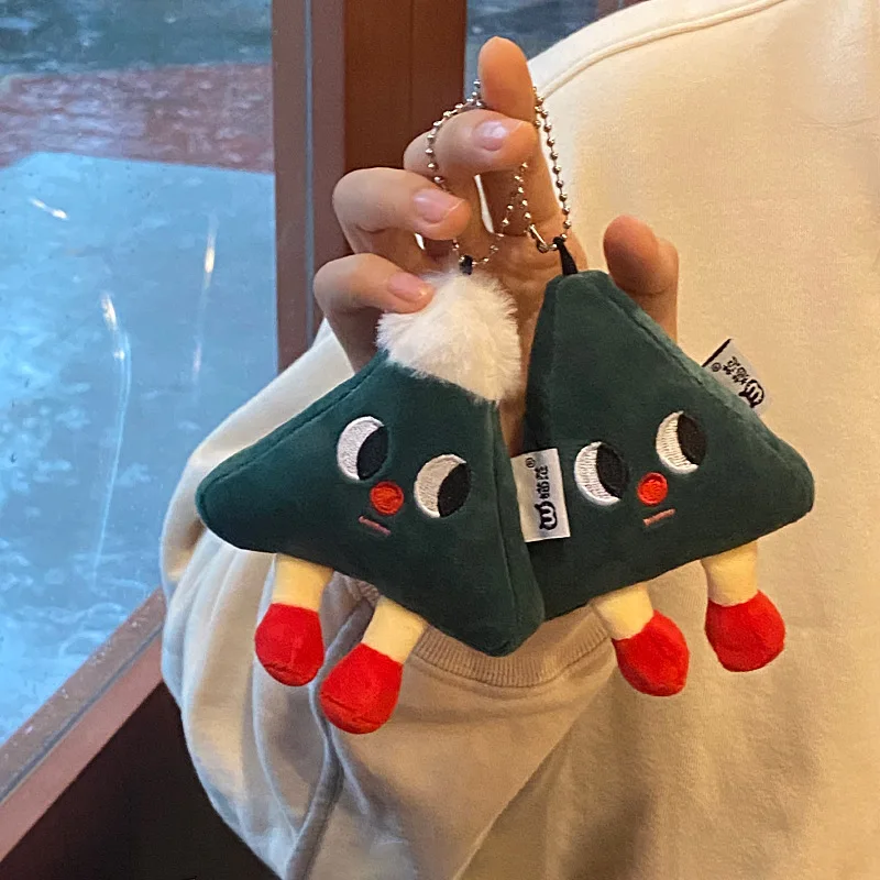 

Ins креативная рождественская елка, кукла, сумка, кулон, Kawaii, снежный топ, рождественская елка, мультяшный брелок, изысканный Cadeau Maitresse Ecole