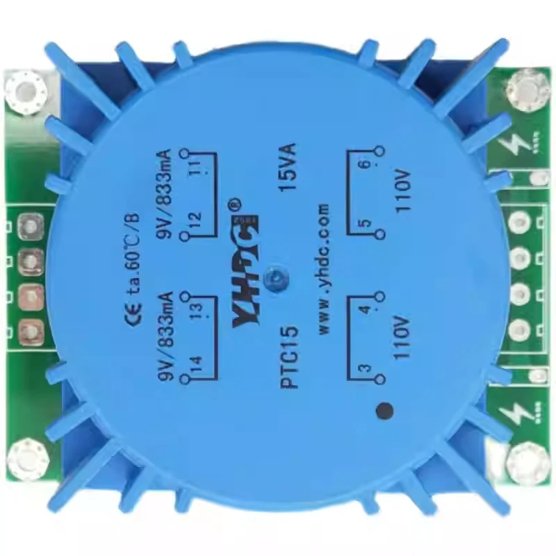 KDT15WTA Johnson Yaohua Transformers Audio Preamps Low Noise Power Supply Linear Power Supply Isolation Transformers 5