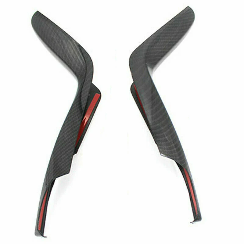

2Pcs Carbon Fiber Gear Shift Stripe Panel Cover Trim for Honda Civic 10Th 2016-2019