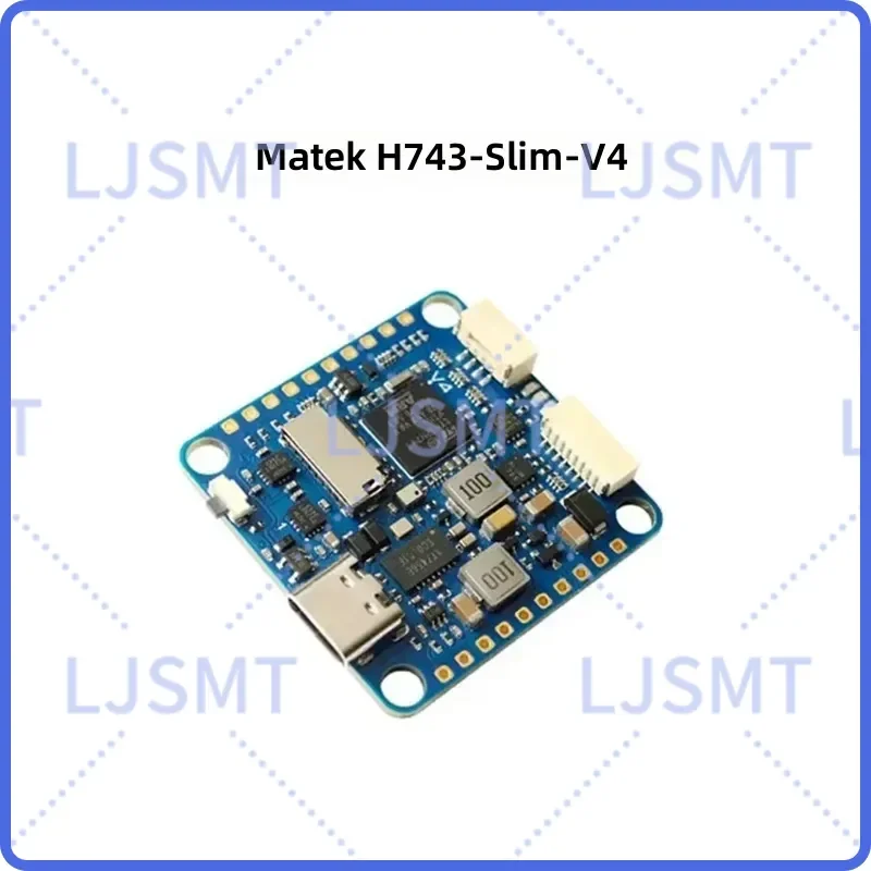 for MATEKSYS H743-SLIM V4 Flight Controller with OSD Barometer Compatible with ArduPilot BF INAV for FPV RC Drone Model