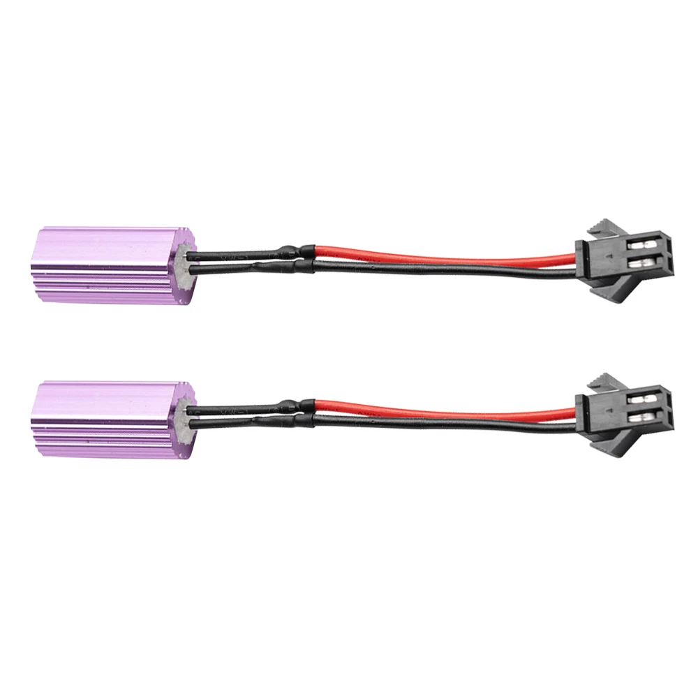 2x  Canbus Error Free Load Resistors for Fixing LED Bulb Fast Hyper Flash Turn Signal Blink Error Code
