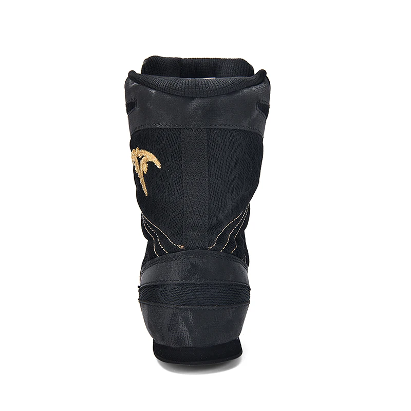 Brand Professional Boxing Boots Men's 38-46 Breathable Anti slip Wrestling Shoes Lace up Wrestling Competition Training Shoes