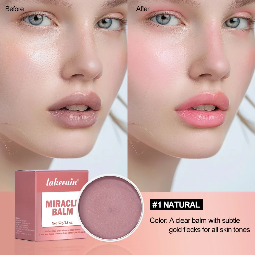 Kremowy róż do policzków Mulit Glow Balm Blush Balm Face Makeup Radiant Finish Hydrating Creamy Lightweight & Blendable Color Face