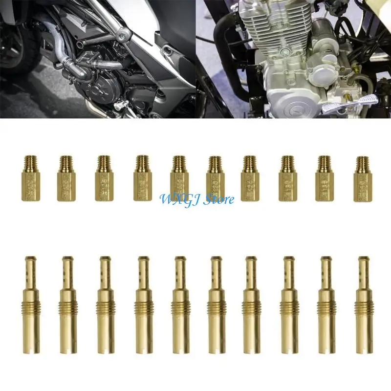 

37JE 20Pcs Carburetor Main Jet & Slow Jet Set For PWK PWM CVK Carburetor Motorcycle Accessories