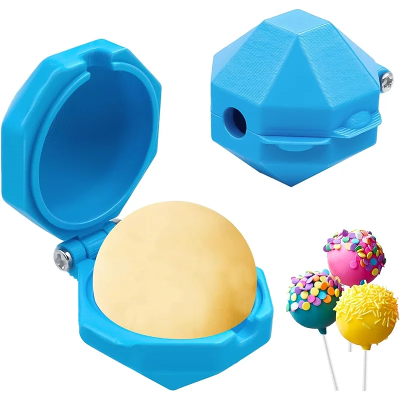 

ABKW-For Home& Garden Round Cake Mold Shape 2 PCS Mold Press Set For Bakers, DIY Accessories